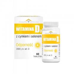 Domowa Apteczka Witamina D3 z cynkiem i selenem, 60 tabletek
