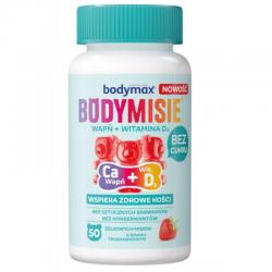 Bodymax Bodymisie Wapń + D3, 50 żelek