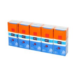 Bella Chusteczki higieniczne, 10 x 10 sztuk