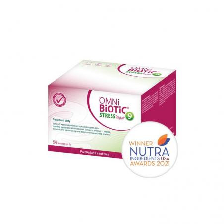 Omni Biotic Stress Repair 9, 56 saszetek po 3 g