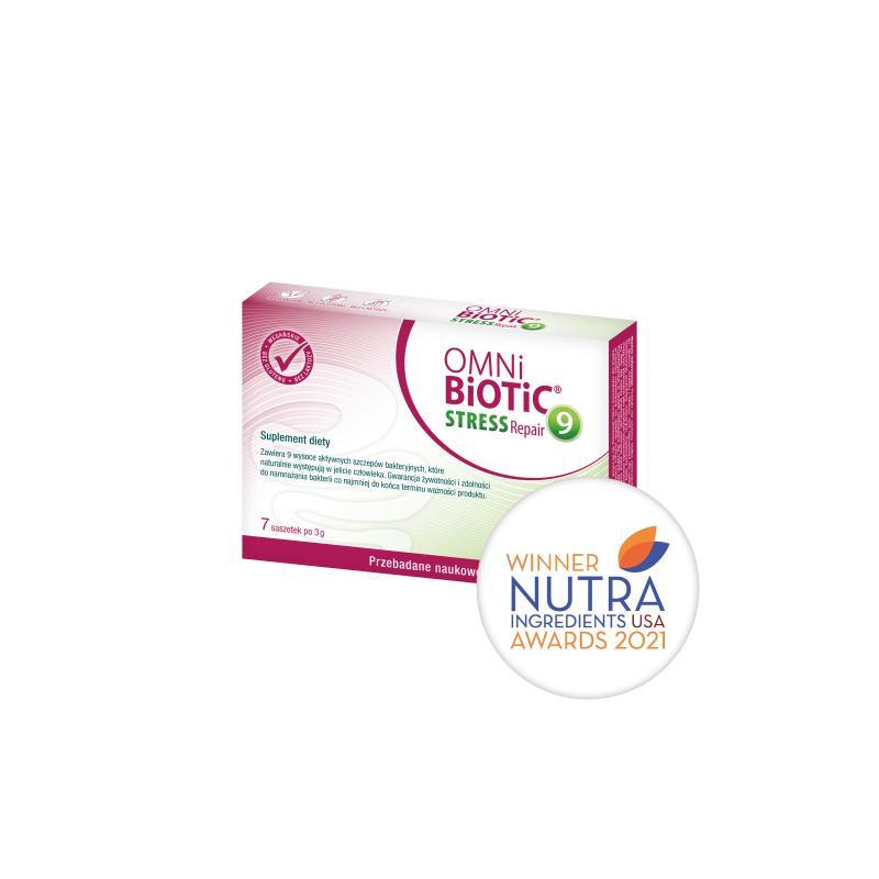Omni Biotic Stress Repair 9, 7 saszetek po 3 g
