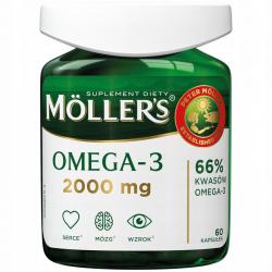 Möller’s® Omega-3 2000 mg, 60 kapsułek