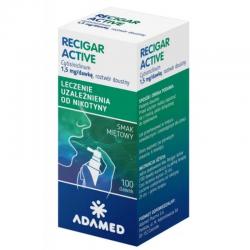 Recigar Active 1,5 mg, spray, smak miętowy, 100 dawek