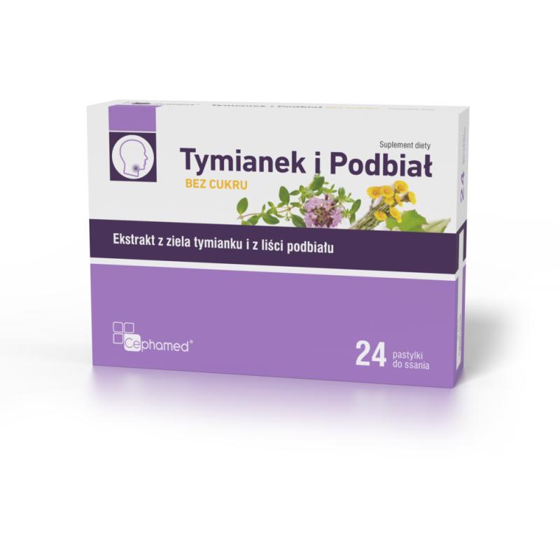 Cephamed Tymianek i Podbiał, 24 pastylki
