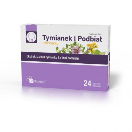 Cephamed Tymianek i Podbiał, 24 pastylki
