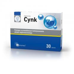 Cynk, 30 tabletek
