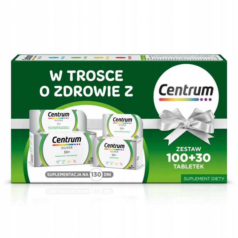 Centrum Silver 50+ X-Mas Set, 100 + 30 tabletek