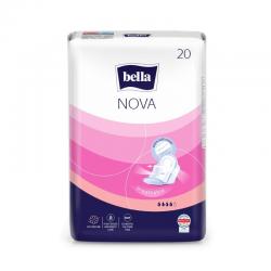Bella Nova, podpaski higieniczne ze skrzydełkami, 20 sztuk