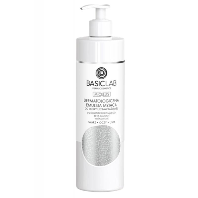 BasicLab Emulsja myjąca do skóry ultrawrażliwej, 300 ml
