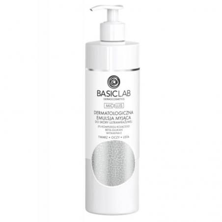 BasicLab Emulsja myjąca do skóry ultrawrażliwej, 300 ml