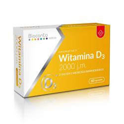 Biocanto Witamina D3, 60 kapsułek