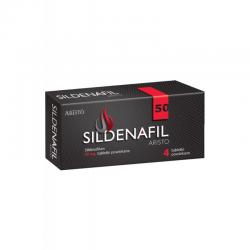 Aristo Sildenafil 50 mg, 4 tabletki