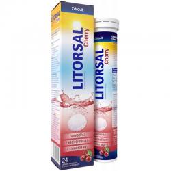 Zdrovit Litorsal Cherry, 24 tabletki musujące
