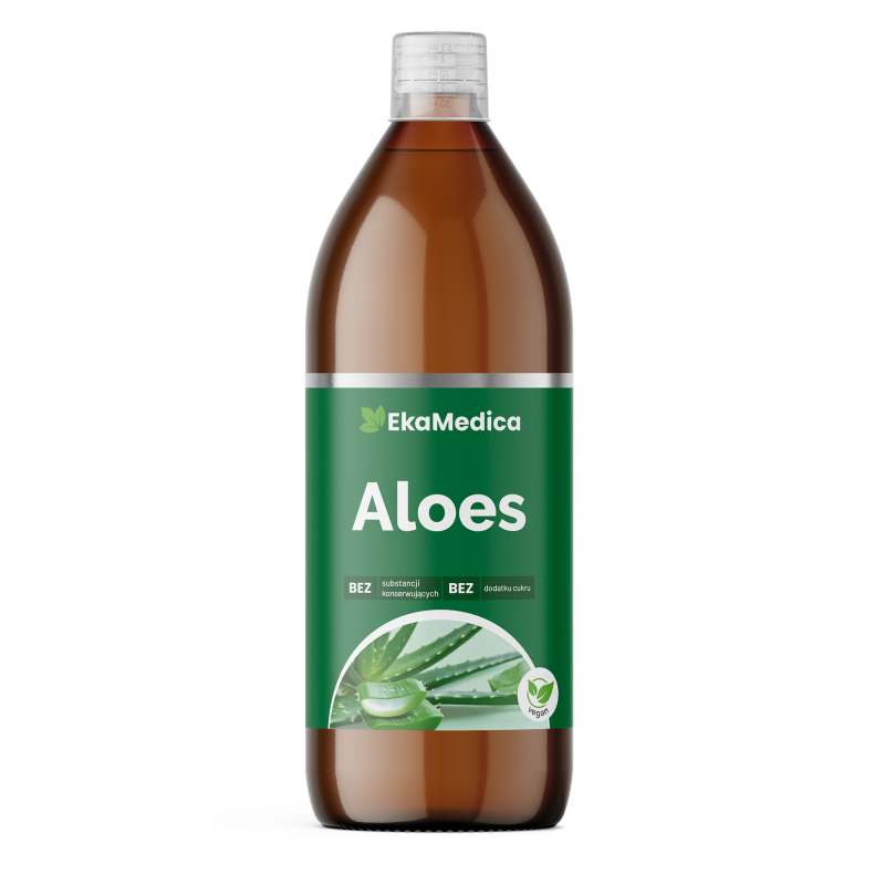 EkaMedica Aloes, sok z aloesu,1000 ml