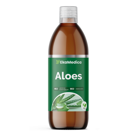 EkaMedica Aloes, sok z aloesu, 500 ml