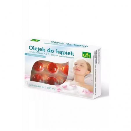 Gal Olej do kąpieli z wiesołka, 12 kapsułek