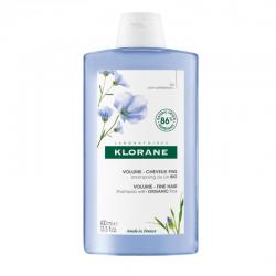 Klorane Szampon z organicznym lnem, 400 ml