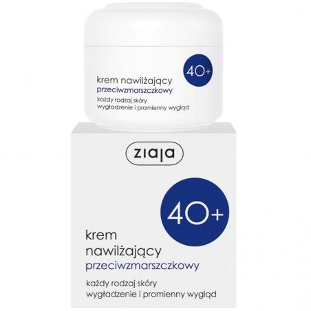 Ziaja Krem nawilżający przeciwzmarszczkowy 40+, 50 ml