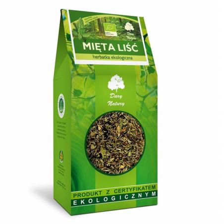 Dary Natury Herbata Mięta Liść EKO, 100 g