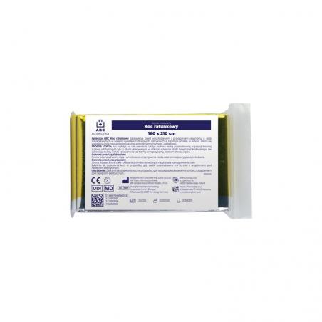 Apteczka ABC Koc ratunkowy 160 cm x 210 cm, 1 sztuka