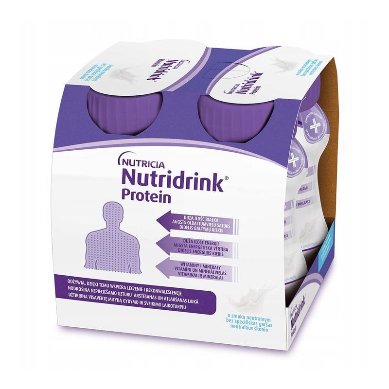 Nutridrink Protein smak neutralny, 4x125 ml