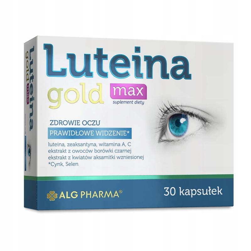 Luteina Gold Max, 30 kapsułek twardych