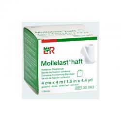 Lohmann & Rauscher Mollelast haft Opaska kohezyjna, 4 cm x 4 m, 1 sztuka