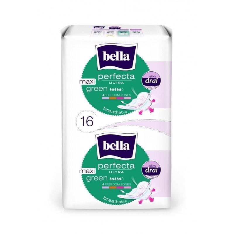 Bella Perfecta Ultra Maxi Green, podpaski, 16 sztuk 
