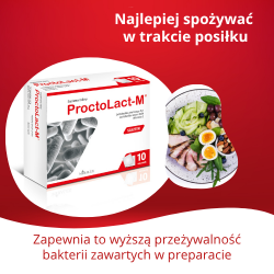 Proctolact-M 10 saszetek