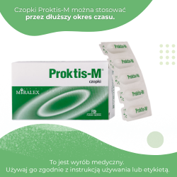 Proktis-M, 10 czopków