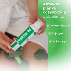 Proktis-M, aktywna pianka oczyszczająca, 150 ml