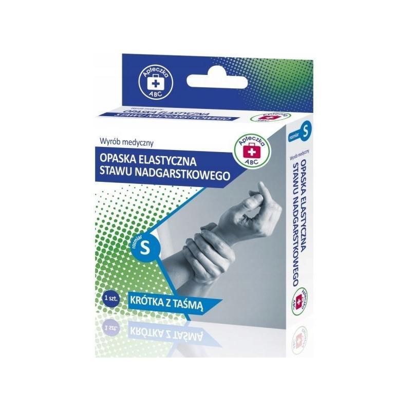 Apteczka ABC Opaska elastyczna stawu nadgarstkowego, rozmiar S, 1 sztuka