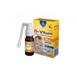 D-Vitum witamina D 600 j.m., aerozol, 6 ml