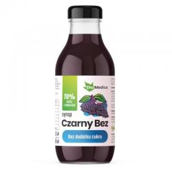 EkaMedica Syrop Czarny Bez bez dodatku cukru, 300 ml
