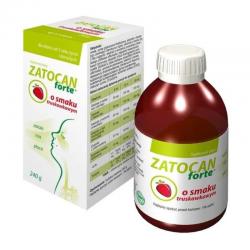 Zatocan Forte, płyn o smaku truskawkowym, 240 g