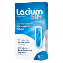 Lacium 50+, 30 kapsułek