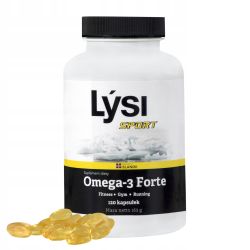 Lýsi Sport Omega-3 Forte 1000 mg, 120 kapsułek