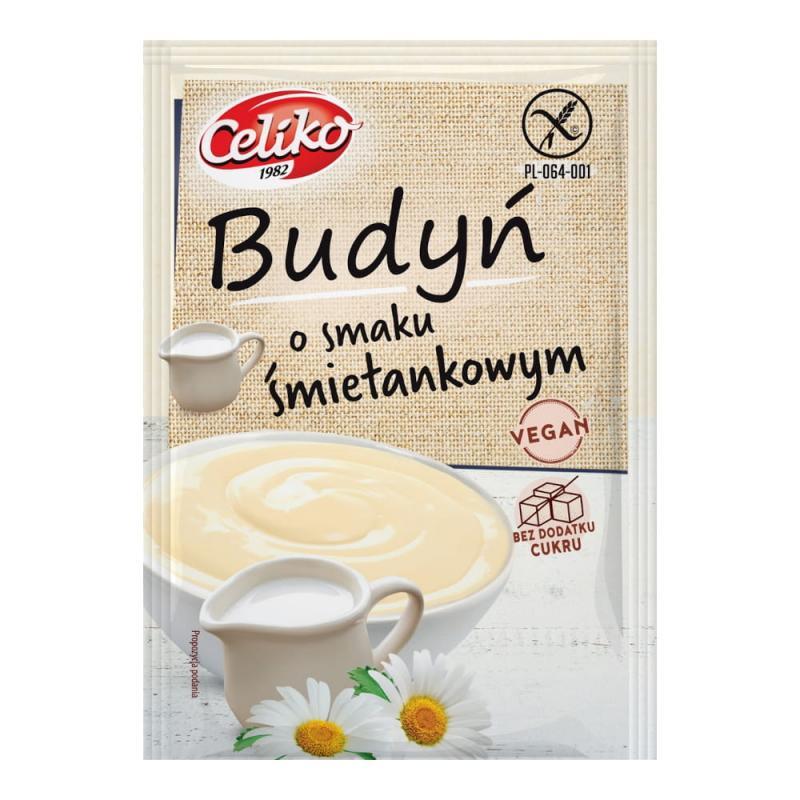 Celiko Budyń śmietankowy, 40 g