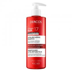 Vichy Dercos Collagen 17 Filler Szampon ultra-regenerujący, 400 ml