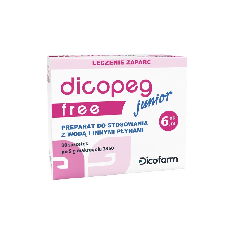 Dicopeg Junior Free, proszek, 30 saszetek
