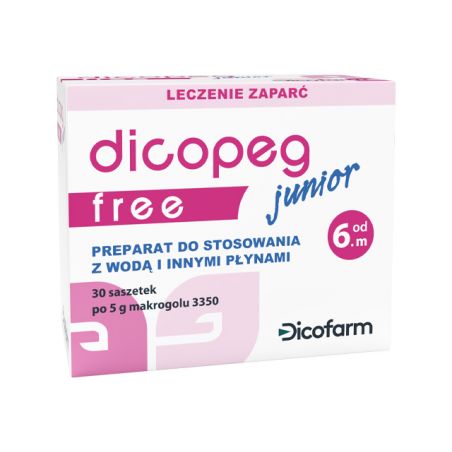 Dicopeg Junior Free, proszek, 30 saszetek