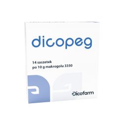 Dicopeg 10 g, 14 saszetek