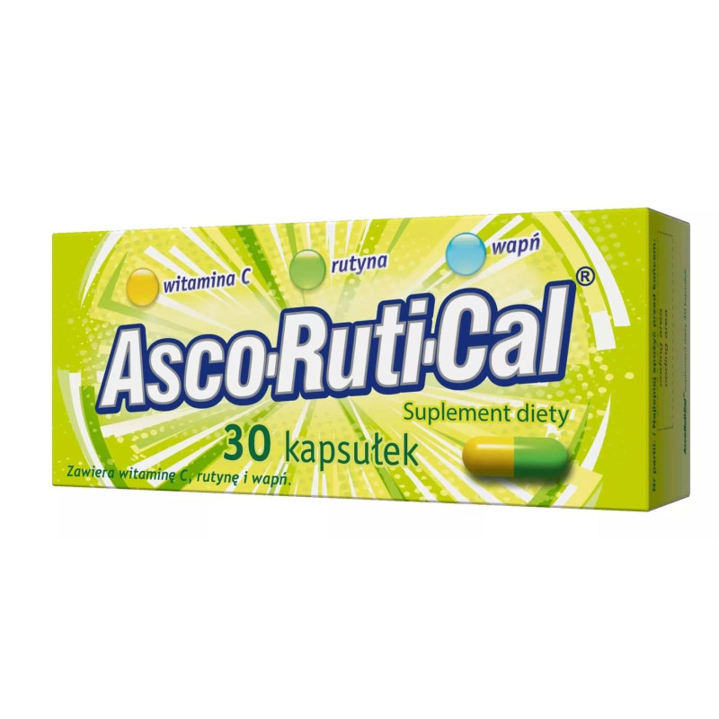 Ascorutical, 30 kapsułek