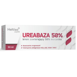 Heltiso Care Ureabaza krem 50% mocznika, 50 ml