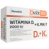 Novativ Witamina D3 2000 IU + K2 MK7, 120 kapsułek