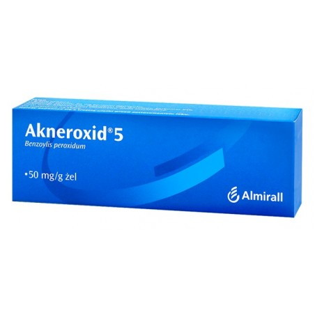 Akneroxid 5 (50 mg/g), 50 g, żel