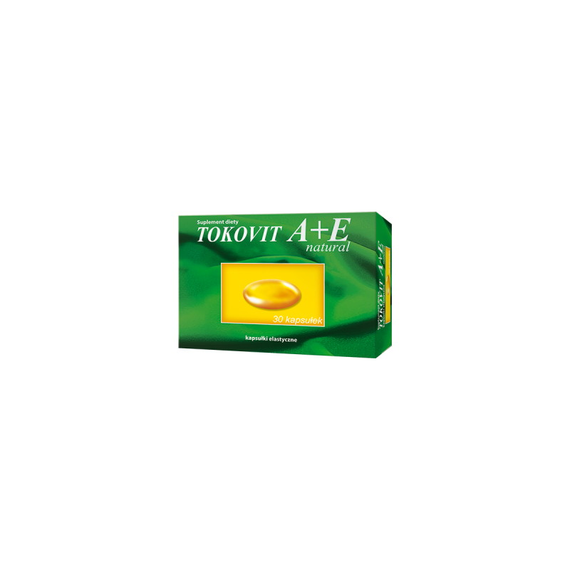 Tokovit A+E NATURAL, 30 kapsułek
