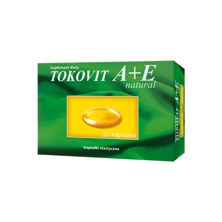 Tokovit A+E NATURAL, 30 kapsułek