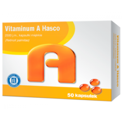 Vitamina A Hasco 2 500 j.m,...