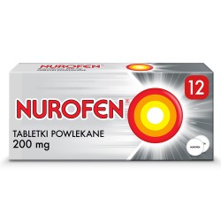 Nurofen 0,2 g, 12 tabletek